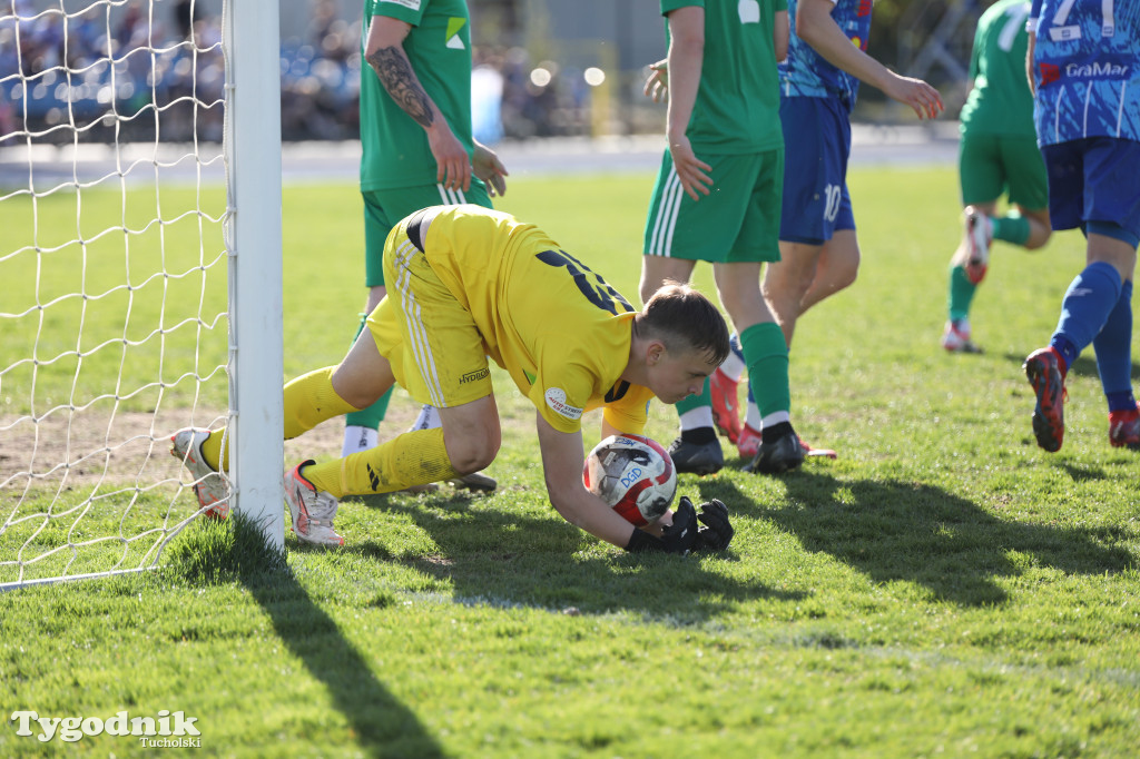 Klasa okręgowa: Drwęca Golub-Dobrzyń - Tucholanka Tuchola 1:1 (0:0).