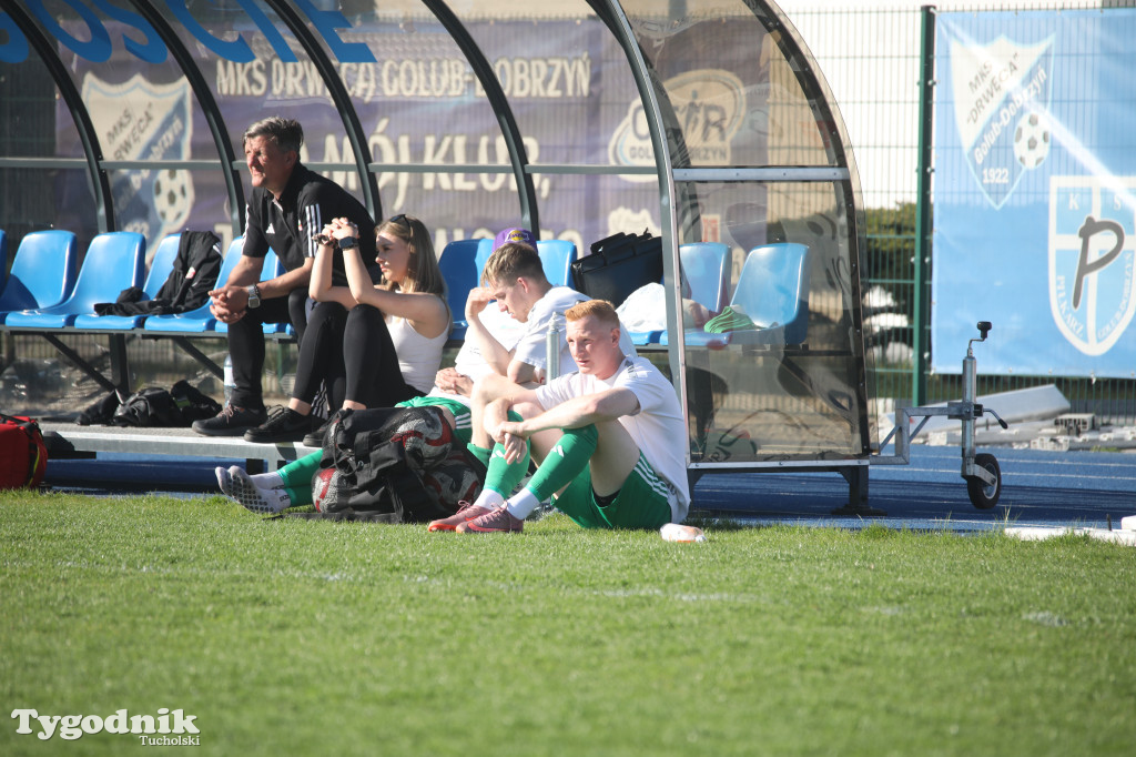 Klasa okręgowa: Drwęca Golub-Dobrzyń - Tucholanka Tuchola 1:1 (0:0).