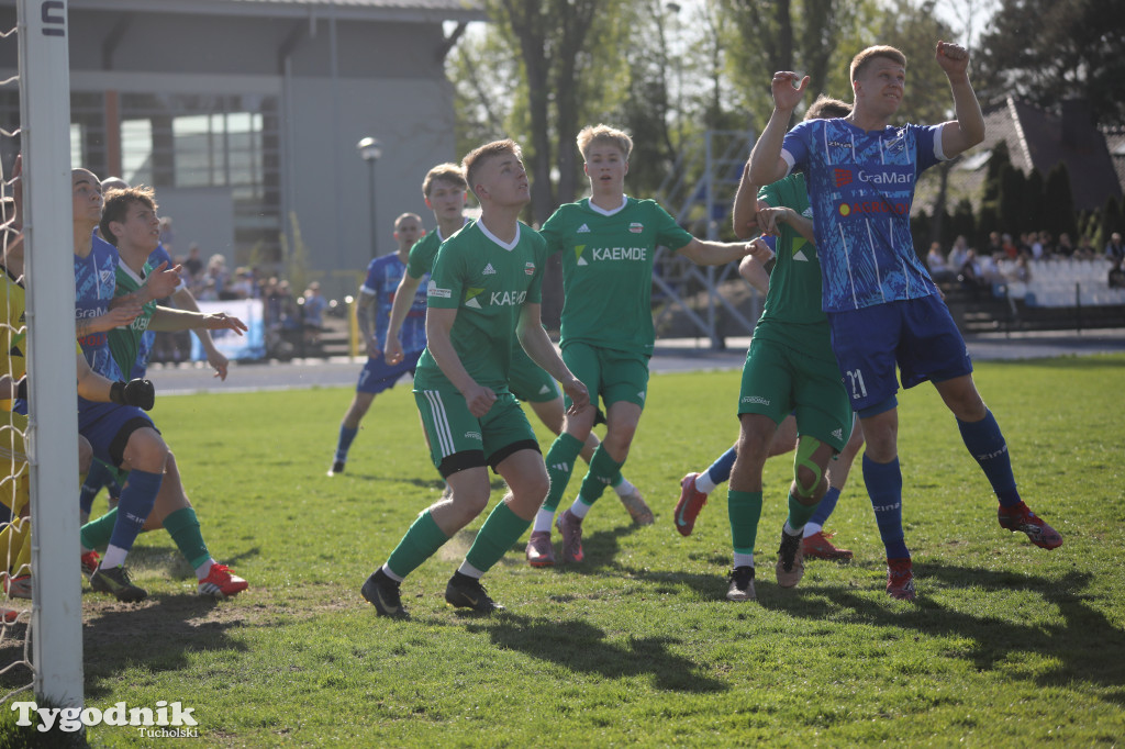 Klasa okręgowa: Drwęca Golub-Dobrzyń - Tucholanka Tuchola 1:1 (0:0).