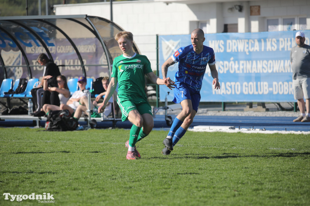 Klasa okręgowa: Drwęca Golub-Dobrzyń - Tucholanka Tuchola 1:1 (0:0).