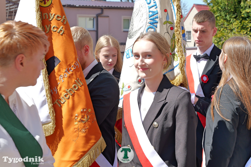 3 maja w Tucholi. Uroczystość z udziałem mieszkańców