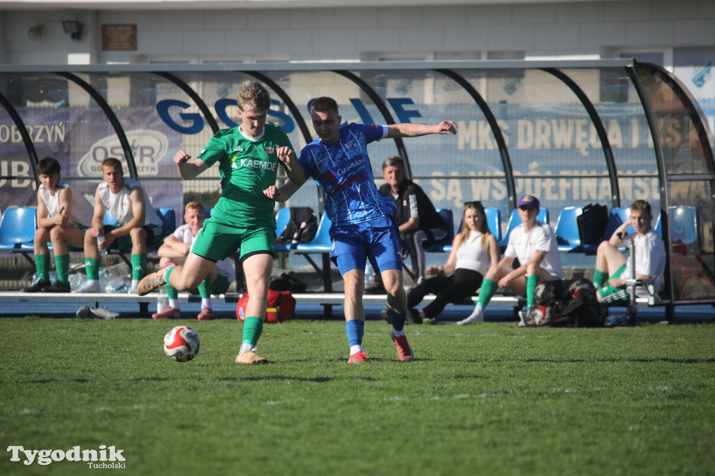 Klasa okręgowa: Drwęca Golub-Dobrzyń - Tucholanka Tuchola 1:1 (0:0).
