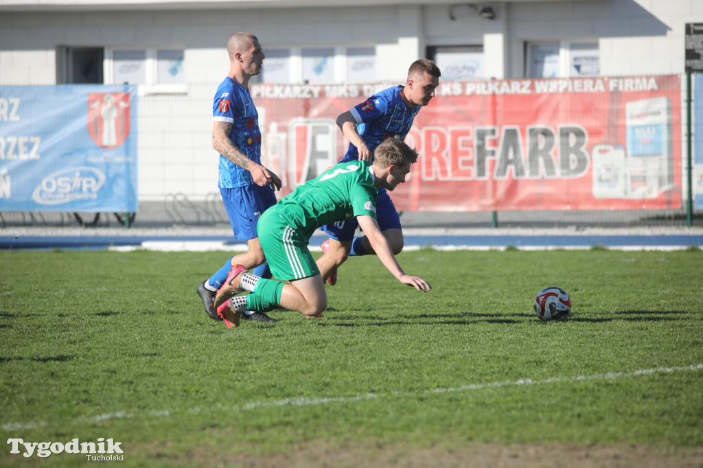 Klasa okręgowa: Drwęca Golub-Dobrzyń - Tucholanka Tuchola 1:1 (0:0).