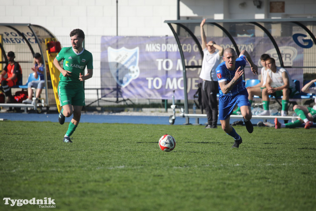 Klasa okręgowa: Drwęca Golub-Dobrzyń - Tucholanka Tuchola 1:1 (0:0).