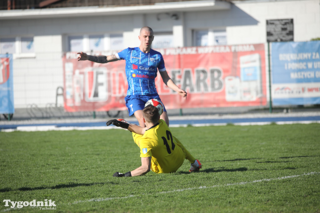 Klasa okręgowa: Drwęca Golub-Dobrzyń - Tucholanka Tuchola 1:1 (0:0).
