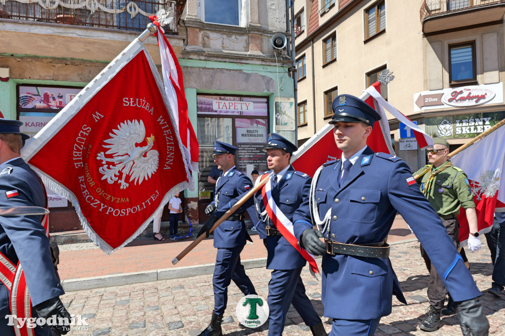 3 maja w Tucholi. Uroczystość z udziałem mieszkańców