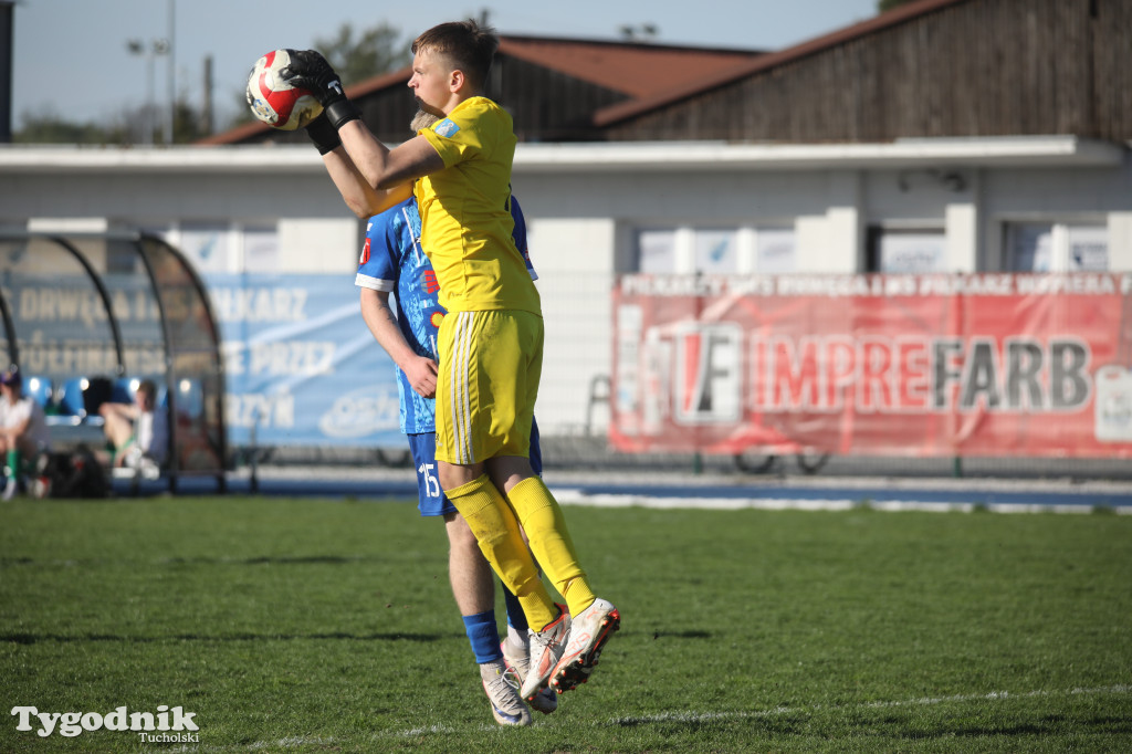 Klasa okręgowa: Drwęca Golub-Dobrzyń - Tucholanka Tuchola 1:1 (0:0).