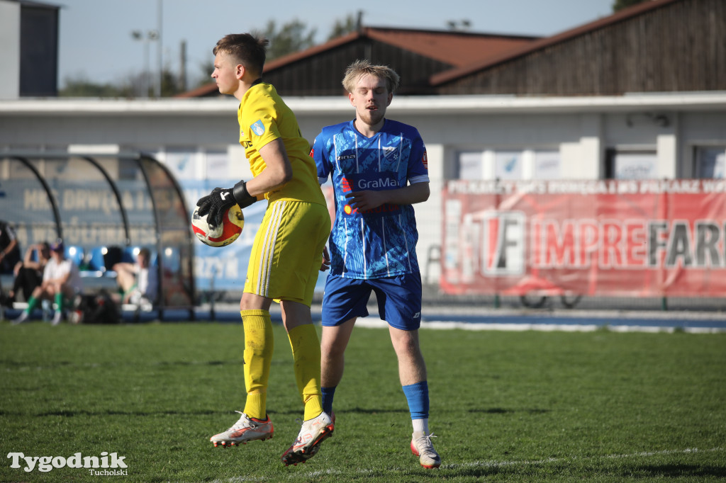 Klasa okręgowa: Drwęca Golub-Dobrzyń - Tucholanka Tuchola 1:1 (0:0).