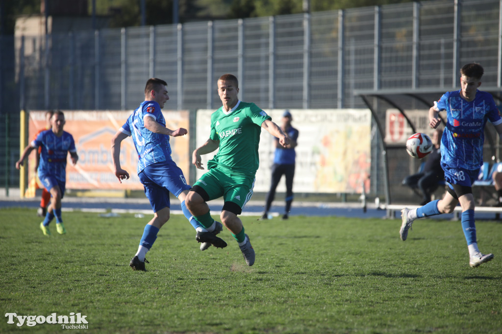 Klasa okręgowa: Drwęca Golub-Dobrzyń - Tucholanka Tuchola 1:1 (0:0).