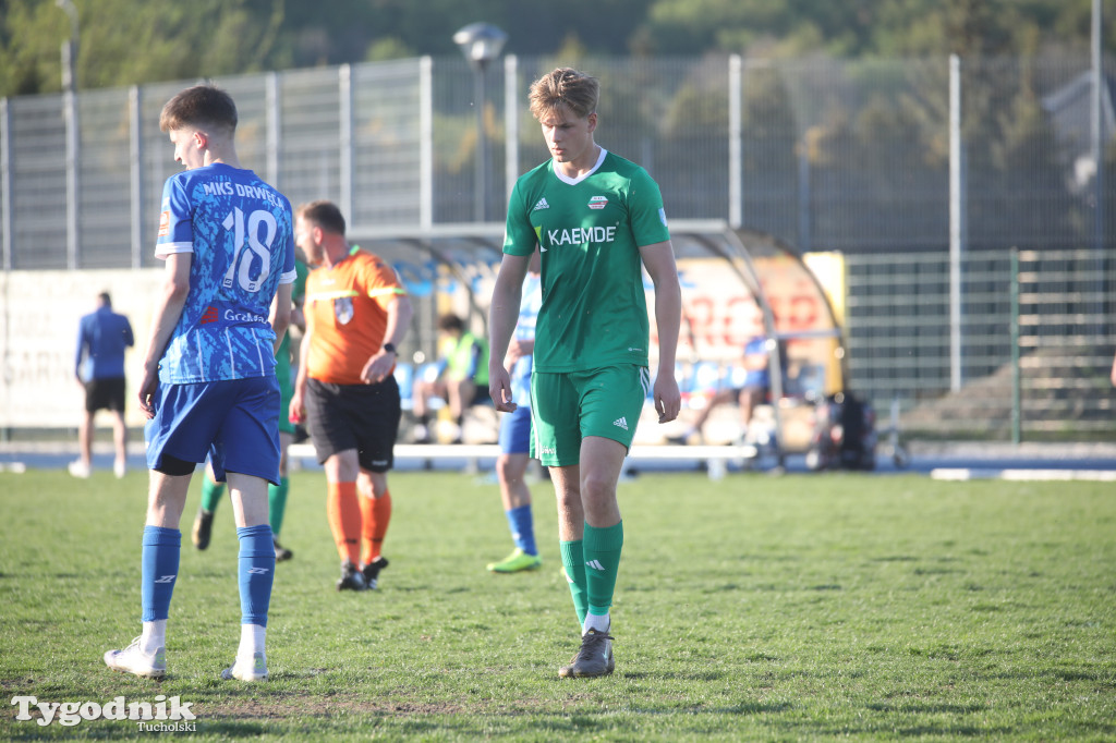 Klasa okręgowa: Drwęca Golub-Dobrzyń - Tucholanka Tuchola 1:1 (0:0).