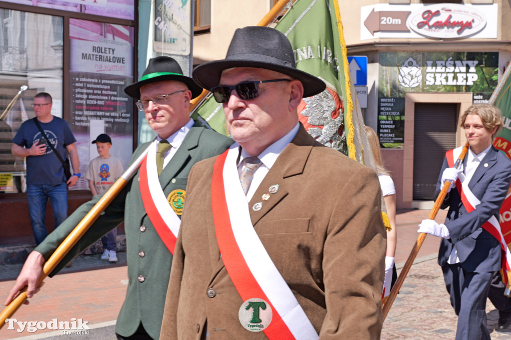 3 maja w Tucholi. Uroczystość z udziałem mieszkańców