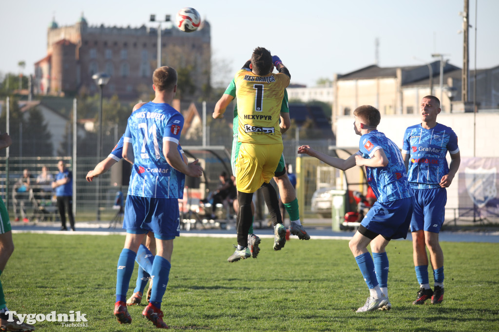 Klasa okręgowa: Drwęca Golub-Dobrzyń - Tucholanka Tuchola 1:1 (0:0).