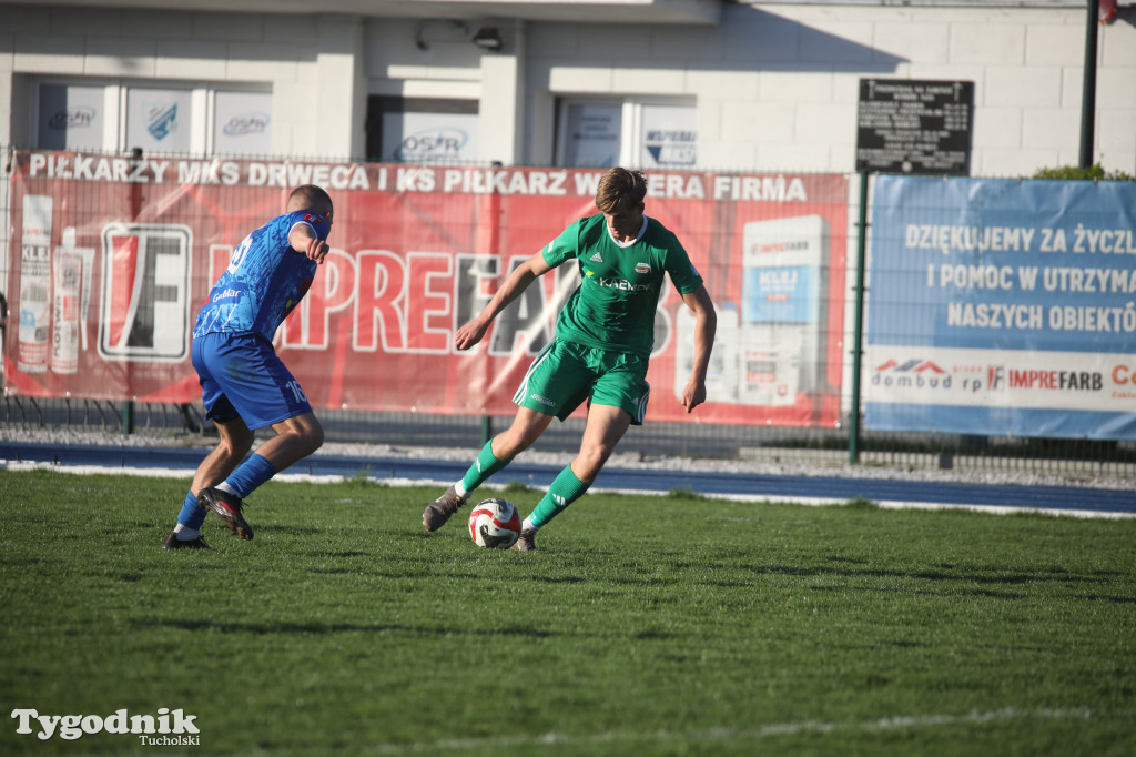 Klasa okręgowa: Drwęca Golub-Dobrzyń - Tucholanka Tuchola 1:1 (0:0).