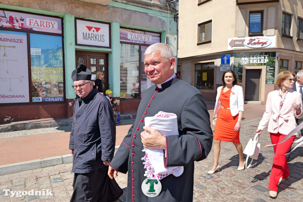 3 maja w Tucholi. Uroczystość z udziałem mieszkańców