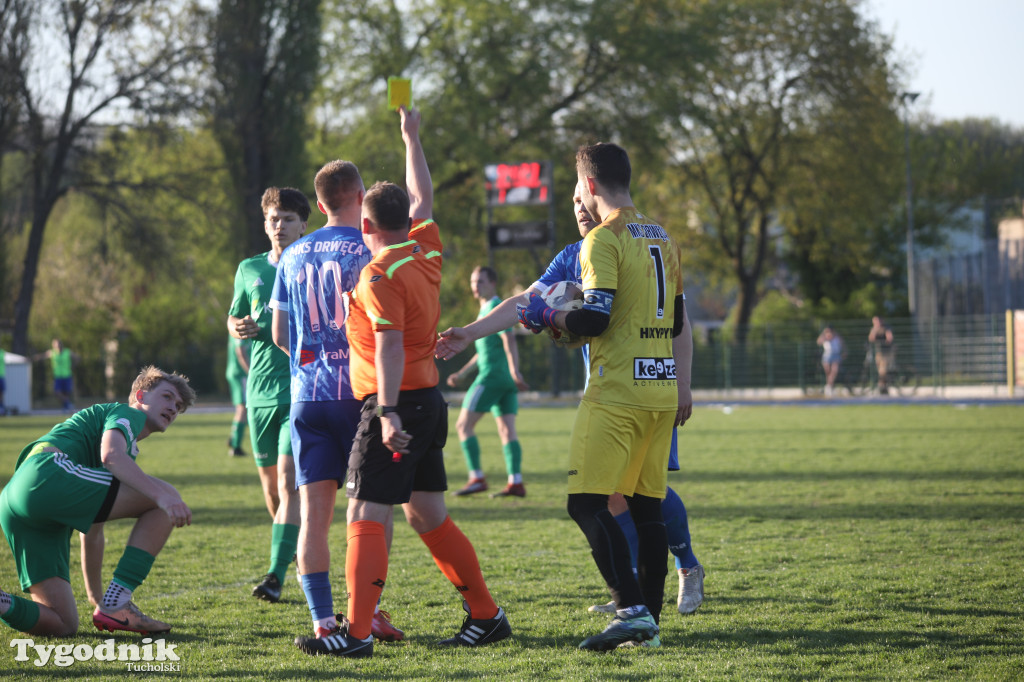 Klasa okręgowa: Drwęca Golub-Dobrzyń - Tucholanka Tuchola 1:1 (0:0).