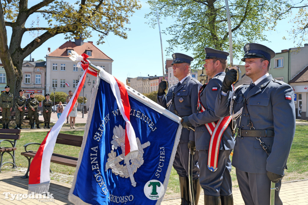 3 maja w Tucholi. Uroczystość z udziałem mieszkańców