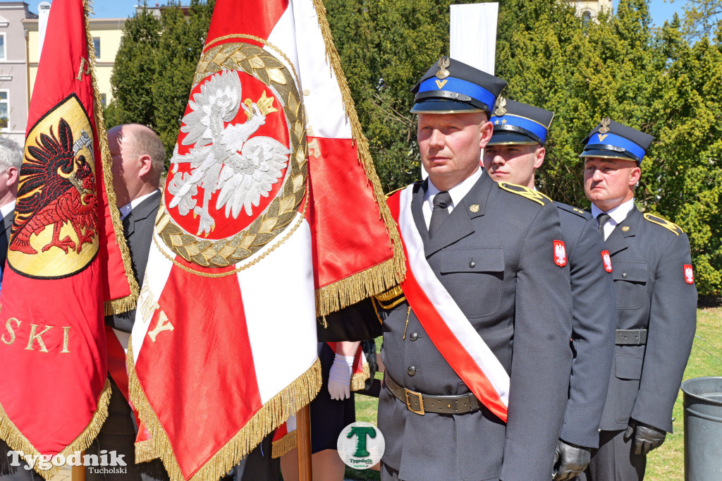 3 maja w Tucholi. Uroczystość z udziałem mieszkańców