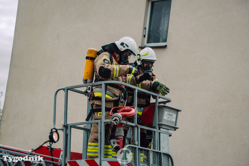 Pożar plebanii w Śliwicach