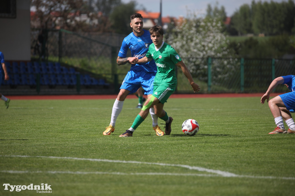 Klasa okręgowa: Tucholanka Tuchola - Wisła Gruczno 1:2 (0:0).