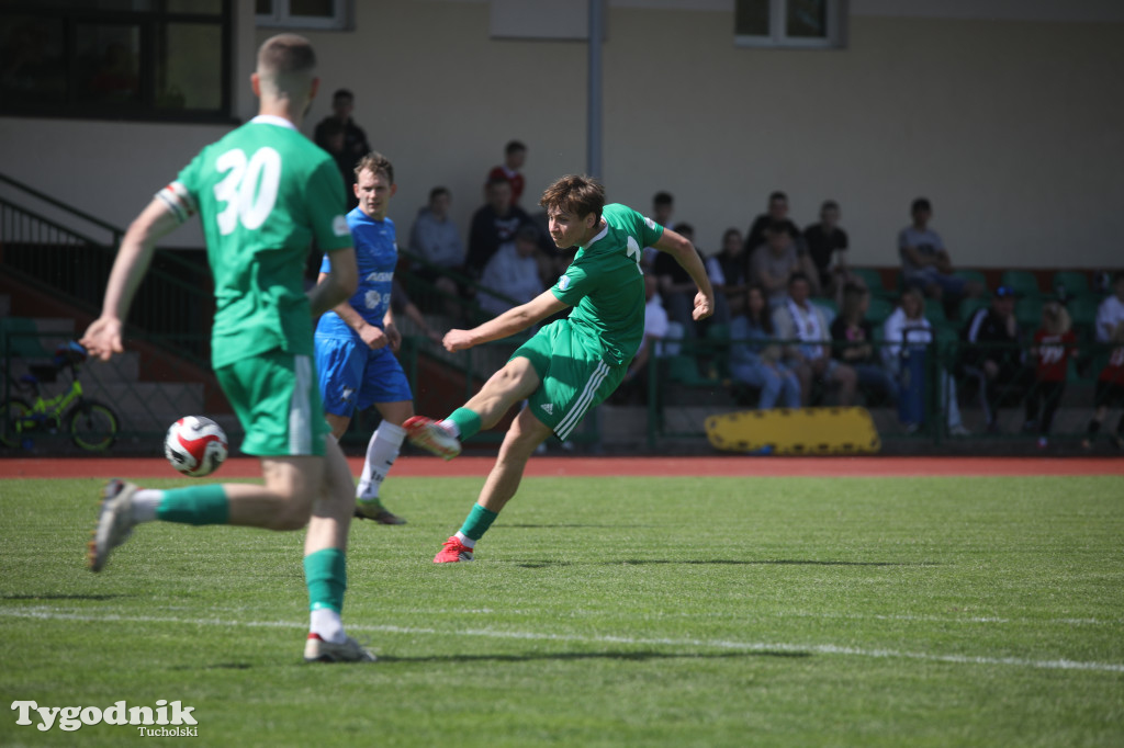Klasa okręgowa: Tucholanka Tuchola - Wisła Gruczno 1:2 (0:0).