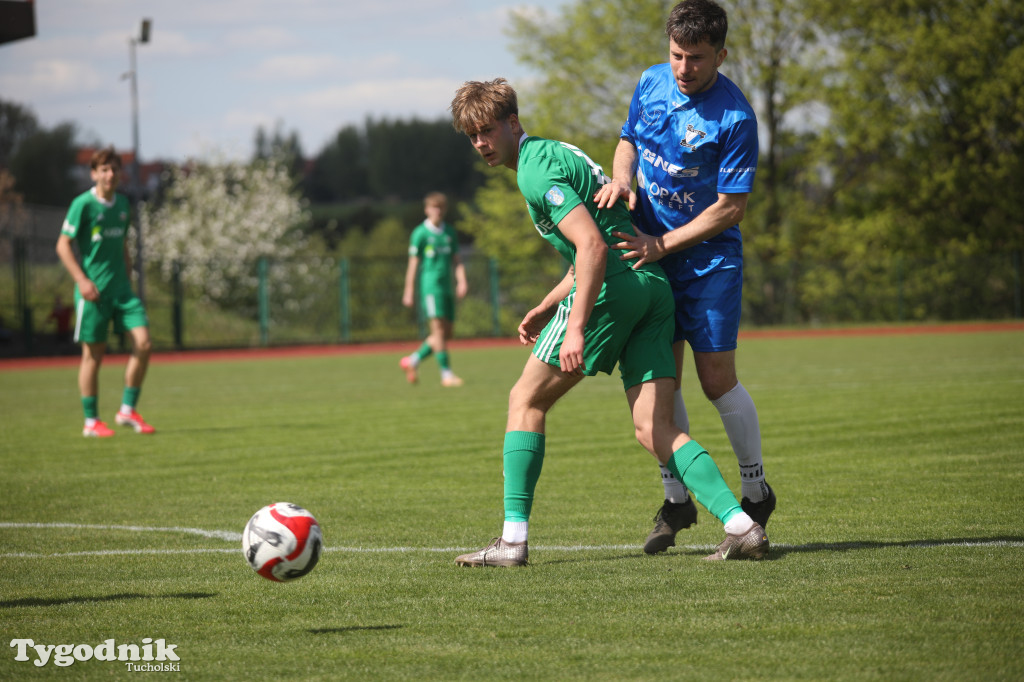 Klasa okręgowa: Tucholanka Tuchola - Wisła Gruczno 1:2 (0:0).