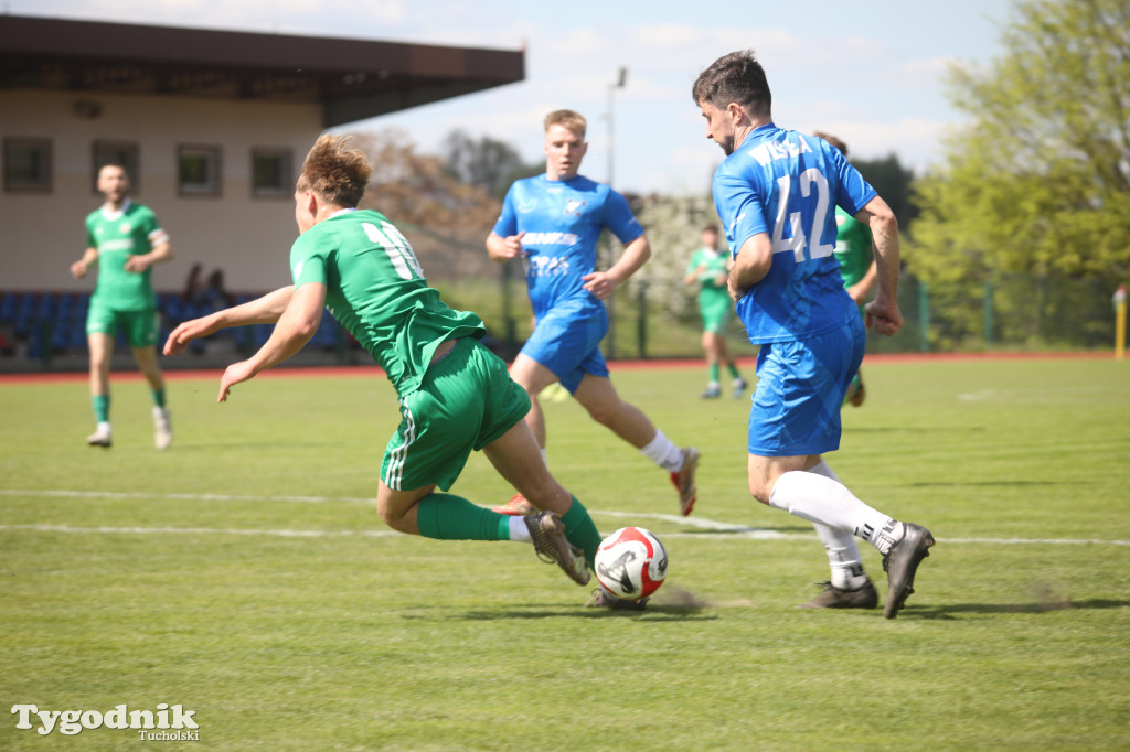 Klasa okręgowa: Tucholanka Tuchola - Wisła Gruczno 1:2 (0:0).