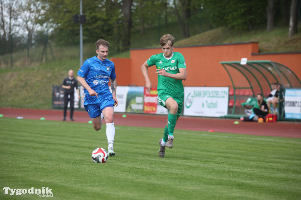 Klasa okręgowa: Tucholanka Tuchola - Wisła Gruczno 1:2 (0:0).