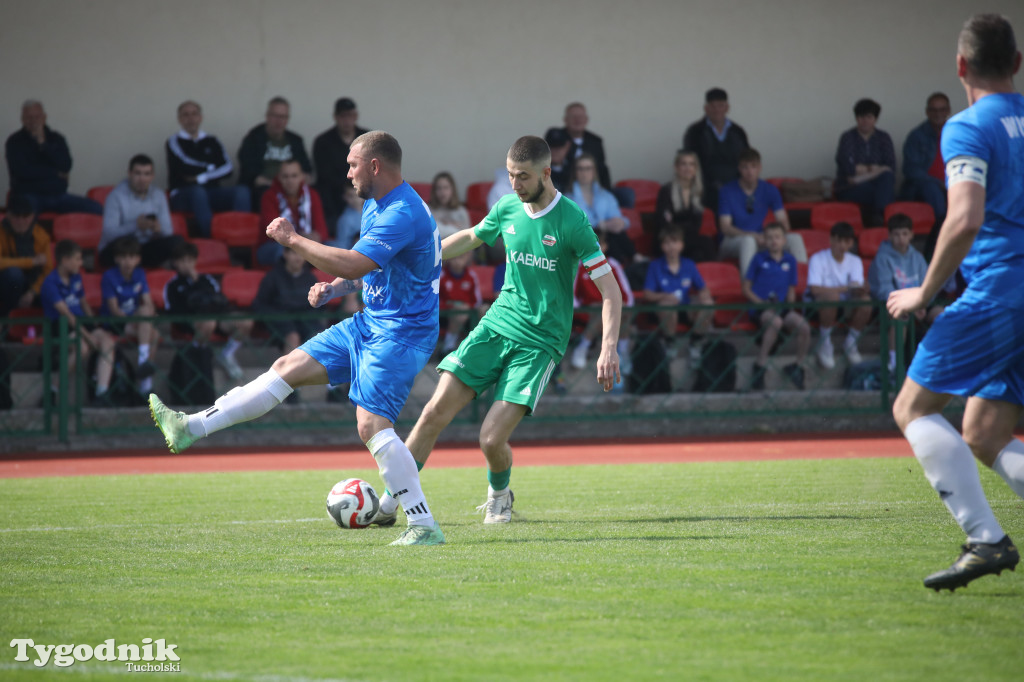 Klasa okręgowa: Tucholanka Tuchola - Wisła Gruczno 1:2 (0:0).