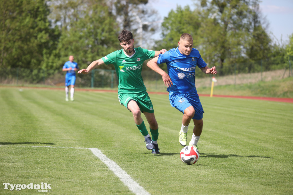 Klasa okręgowa: Tucholanka Tuchola - Wisła Gruczno 1:2 (0:0).