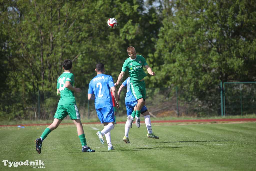 Klasa okręgowa: Tucholanka Tuchola - Wisła Gruczno 1:2 (0:0).