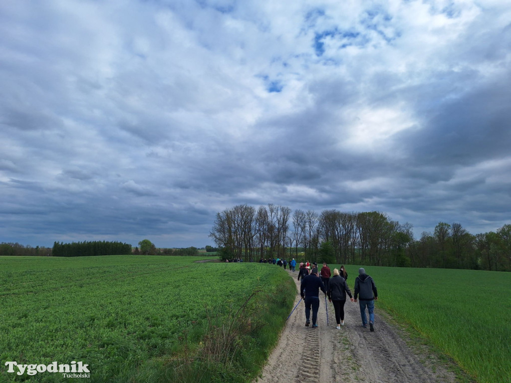 Sapcer nordic walking z historią regionu