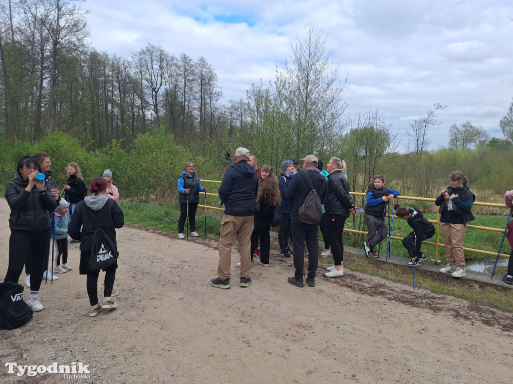 Sapcer nordic walking z historią regionu