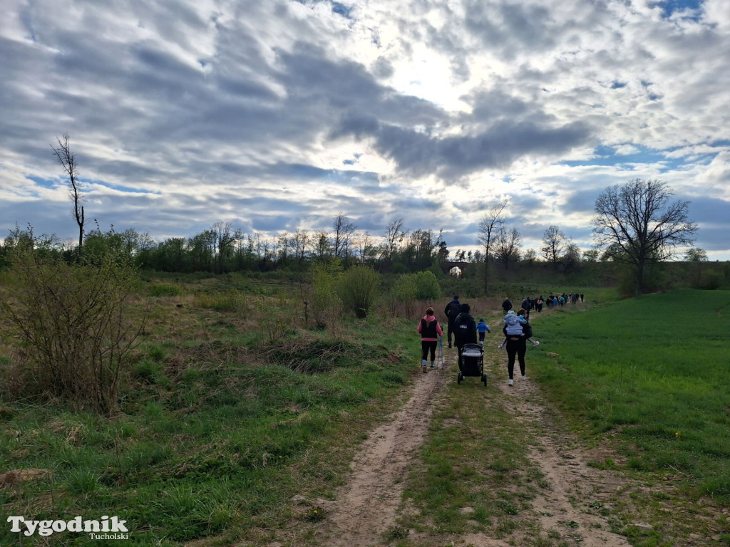 Sapcer nordic walking z historią regionu