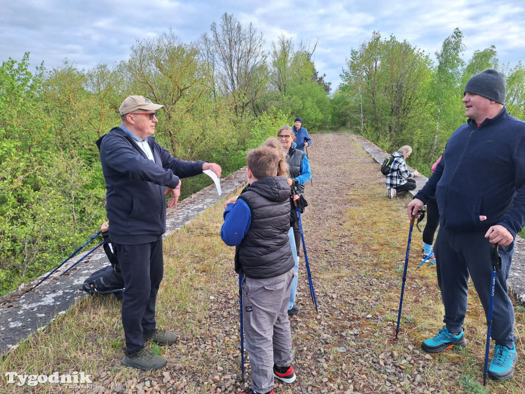 Sapcer nordic walking z historią regionu