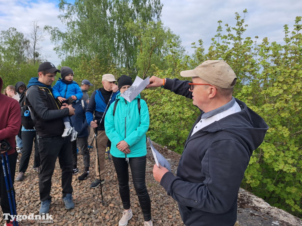 Sapcer nordic walking z historią regionu