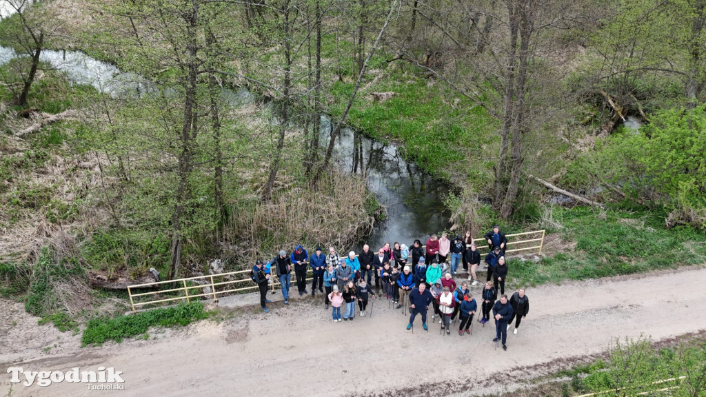 Sapcer nordic walking z historią regionu