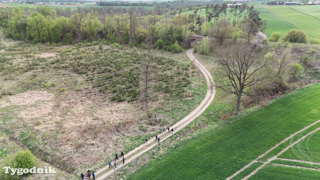 Sapcer nordic walking z historią regionu