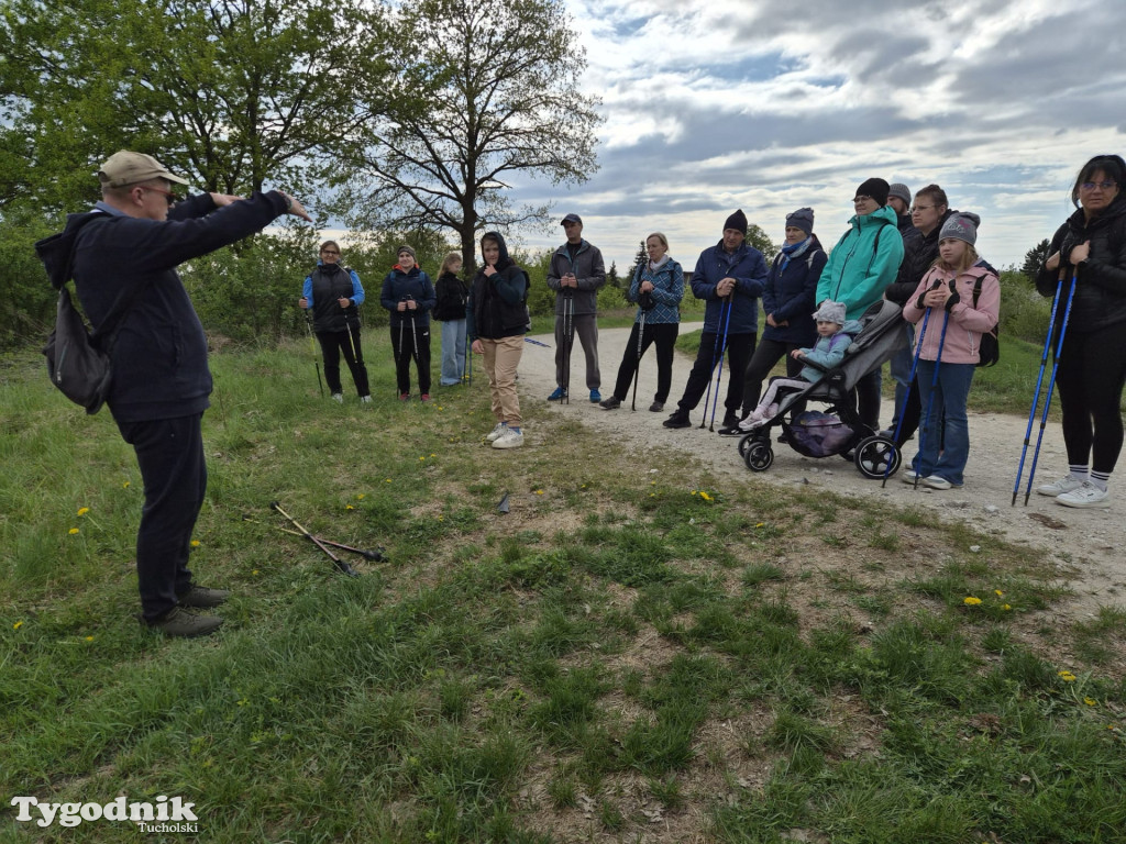 Sapcer nordic walking z historią regionu