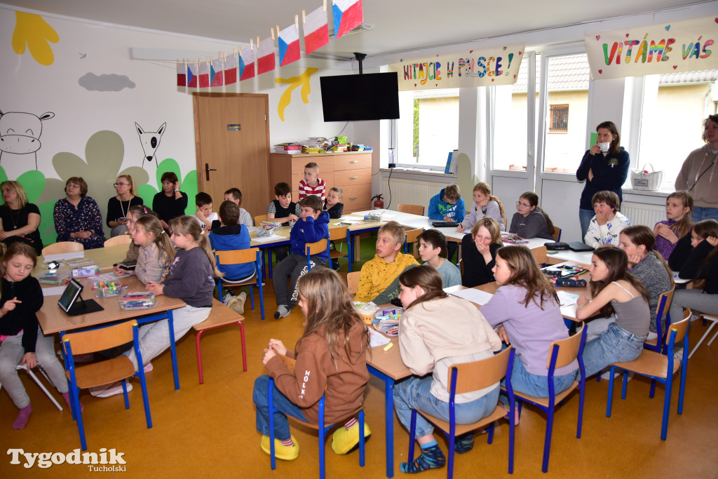 Gdy język przestaje być barierą. Dzieci z Czech odwiedziły Klonowo