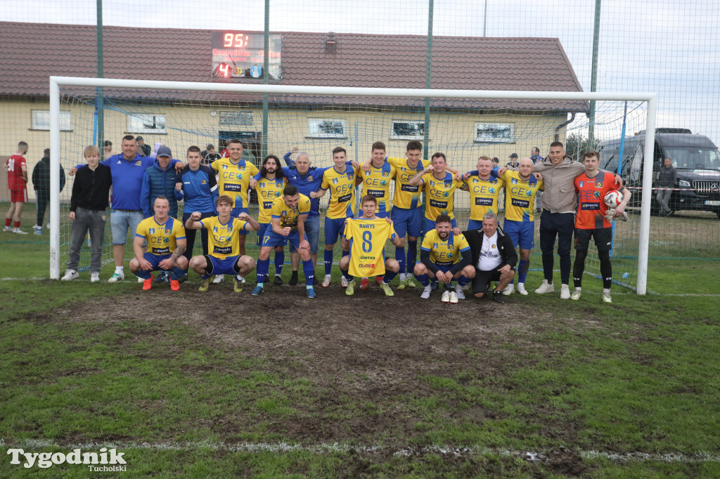Klasa okręgowa: Rawys CEO Raciąż - Tucholanka Tuchola 4:2 (1:1)