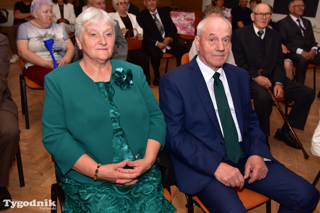 Jubileusze małżeńskie w gminie Tuchola. Złoci, szmaragdowi i diamentowi jubilaci