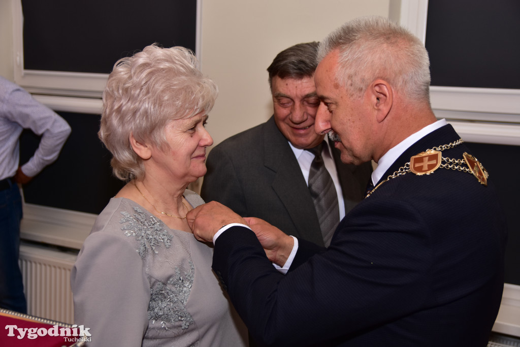 Jubileusze małżeńskie w gminie Tuchola. Złoci, szmaragdowi i diamentowi jubilaci