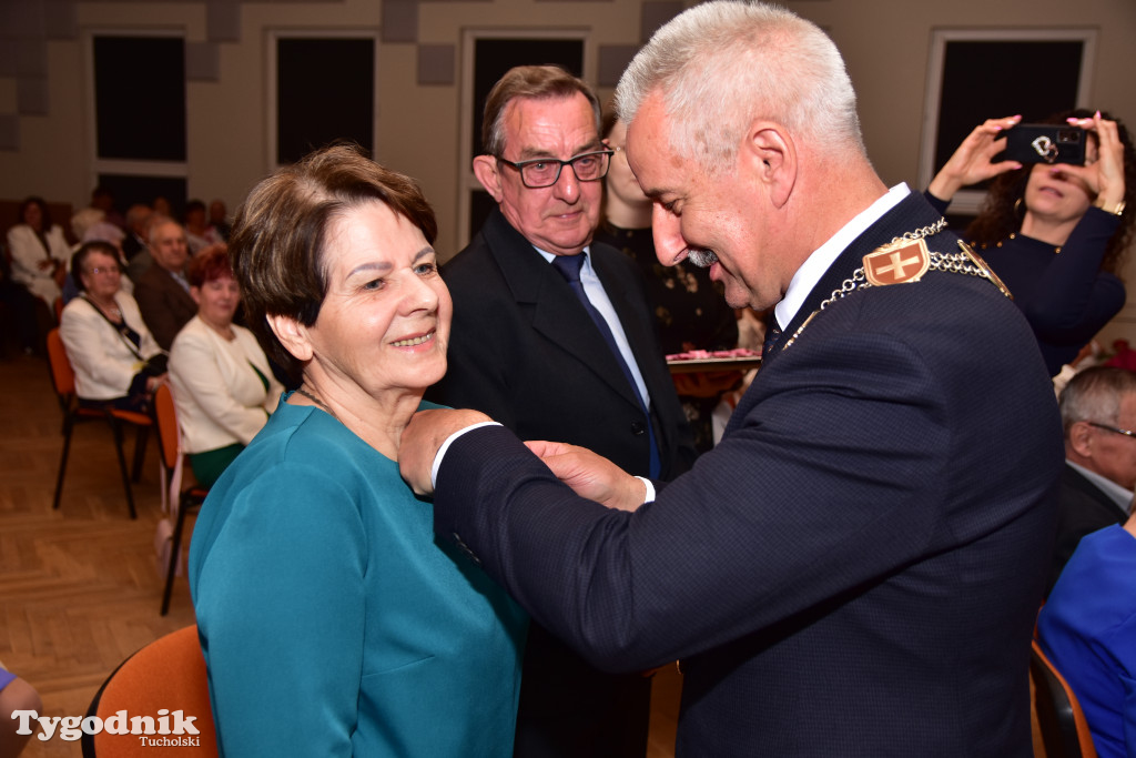 Jubileusze małżeńskie w gminie Tuchola. Złoci, szmaragdowi i diamentowi jubilaci