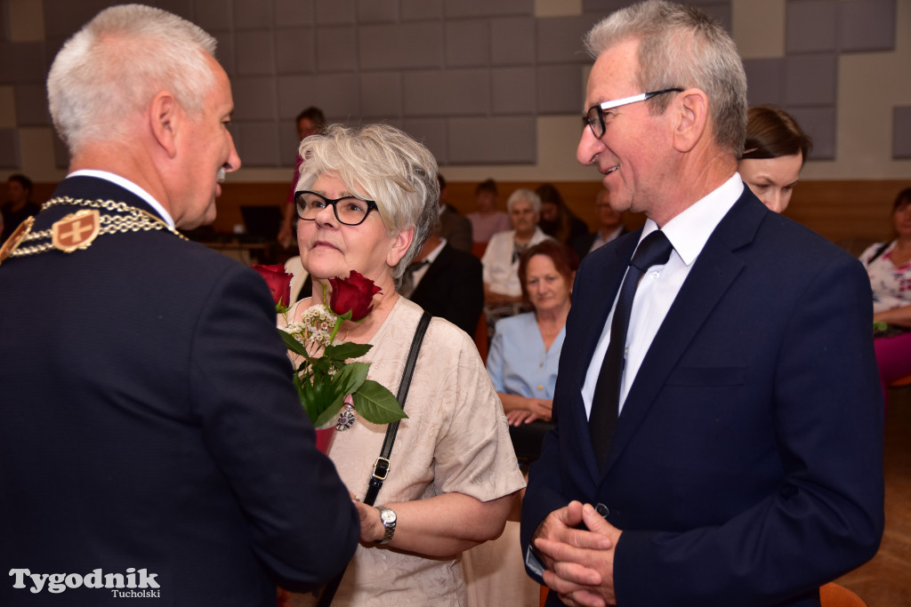 Jubileusze małżeńskie w gminie Tuchola. Złoci, szmaragdowi i diamentowi jubilaci