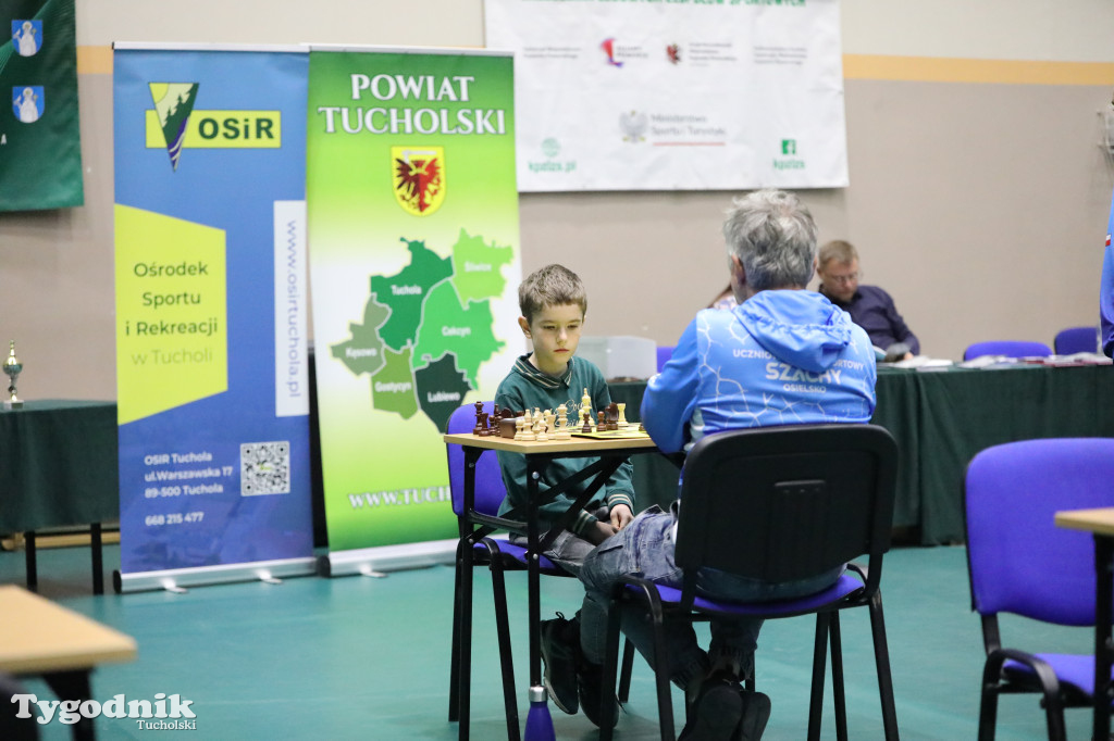 Dwa dni szachów w tucholskiej hali - mistrzostwa LZS