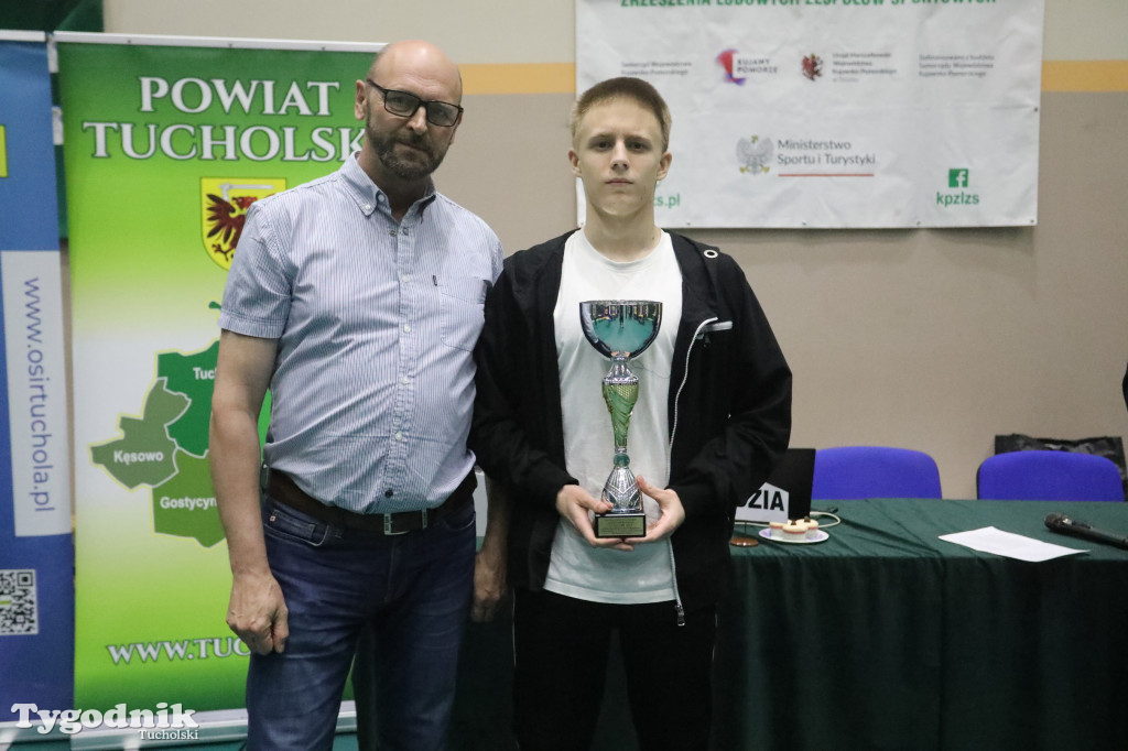 Dwa dni szachów w tucholskiej hali - mistrzostwa LZS