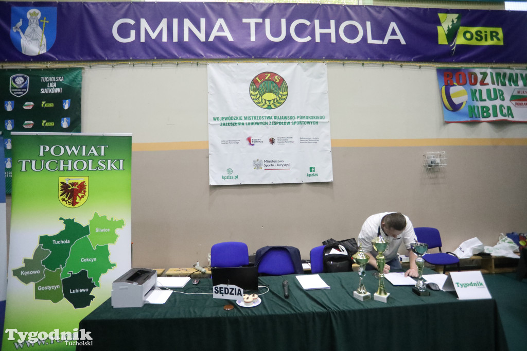 Dwa dni szachów w tucholskiej hali - mistrzostwa LZS