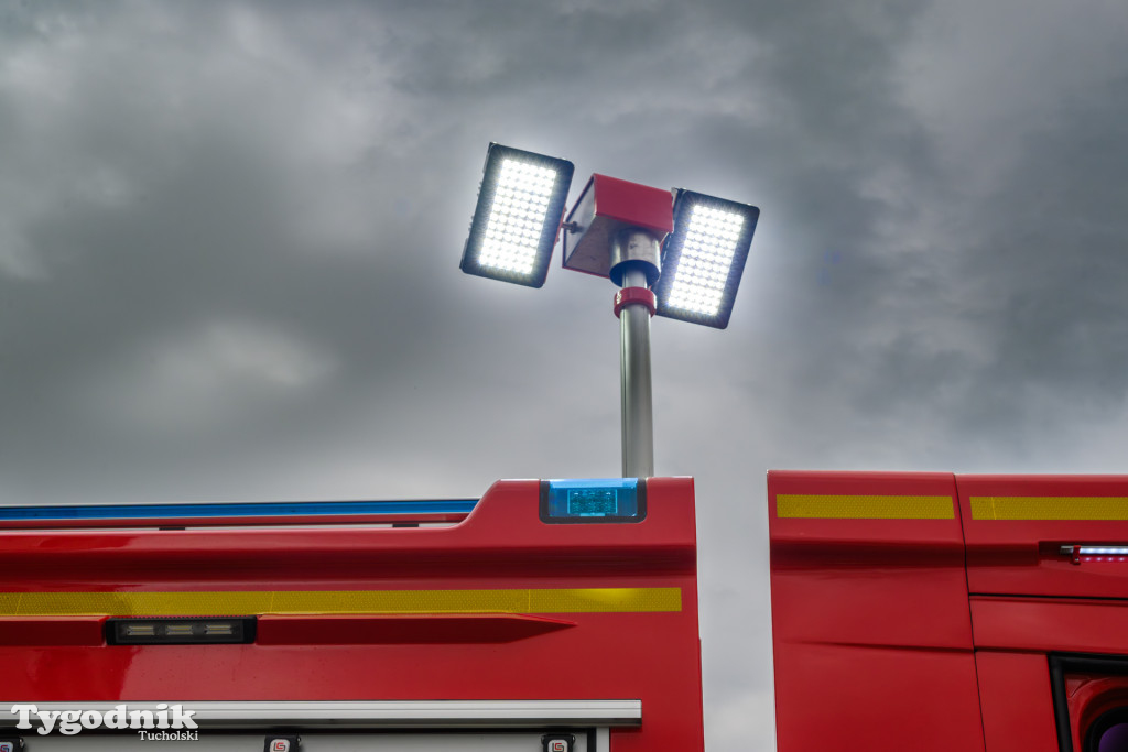 Oto NOWY WÓZ strażaków z Tucholi