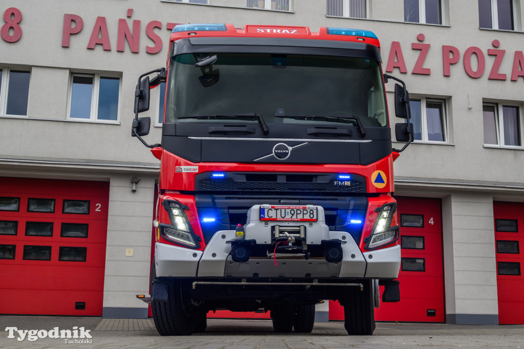 Oto NOWY WÓZ strażaków z Tucholi