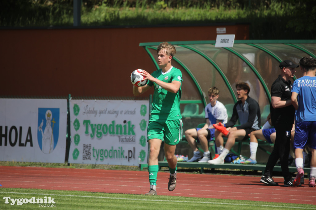 Klasa okręgowa: Tucholanka Tuchola - Zawisza II Bydgoszcz 3:2 (3:0)